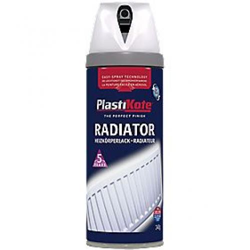 Plastikote Radiator Spray Paint Gloss 400ml